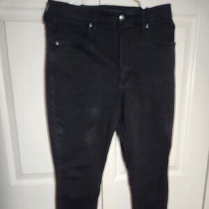 LEE Jeans Size 12 Short Black